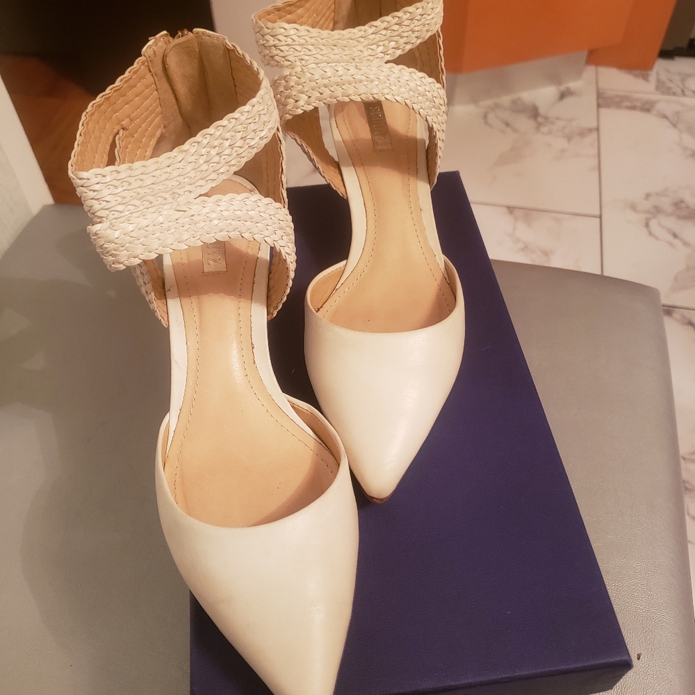 Women leather shoes